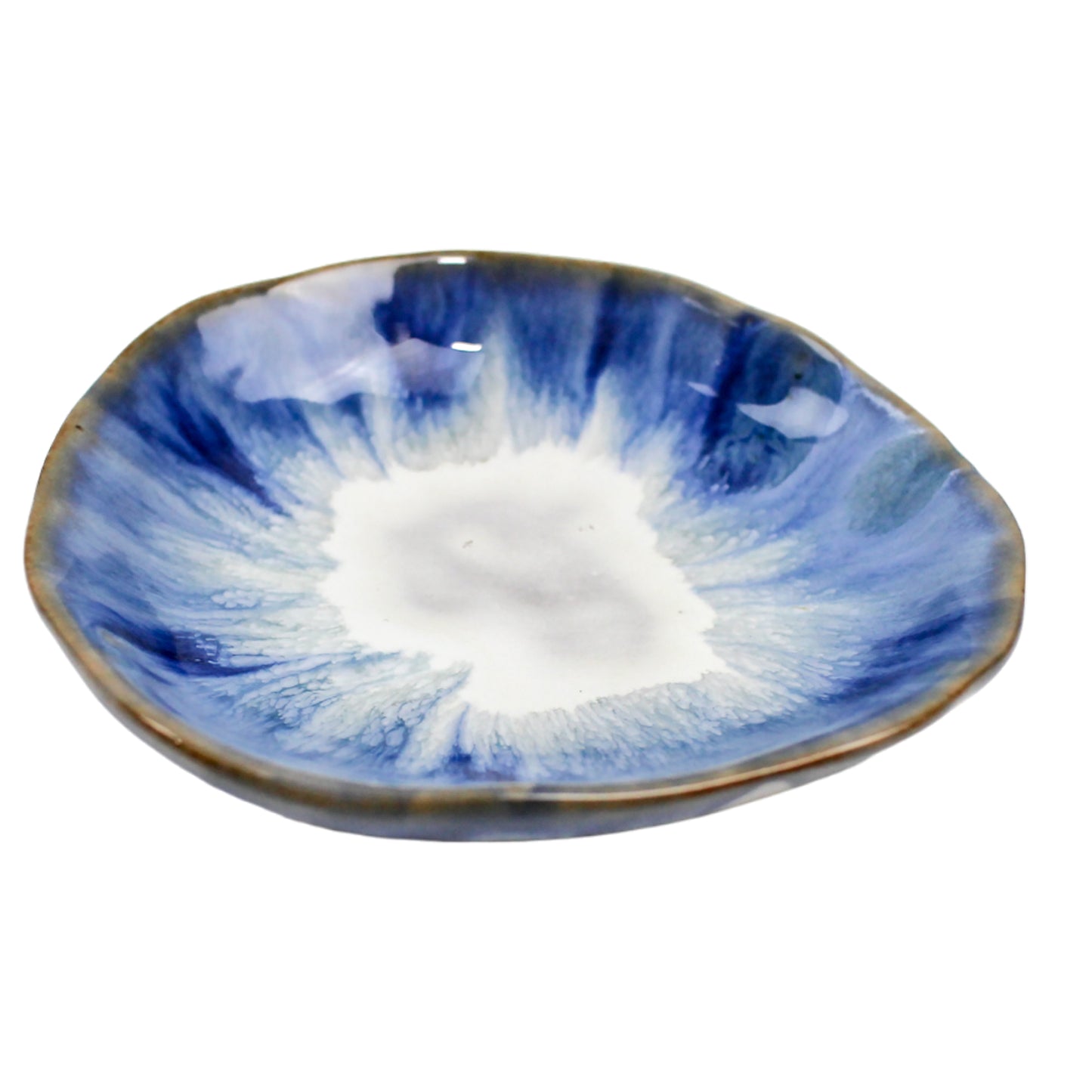 Ceramic Bowl Blue 32 X 25