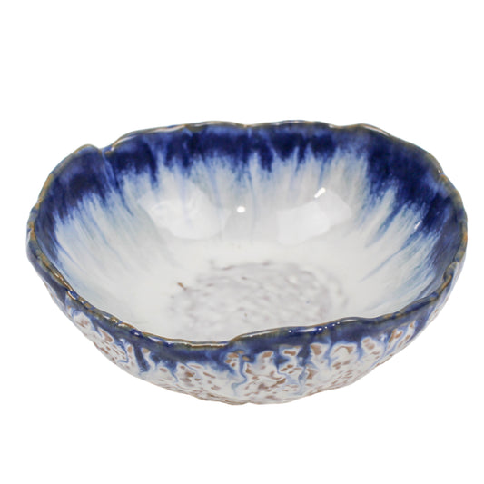 Ceramic Bowl Blue 14 X 14