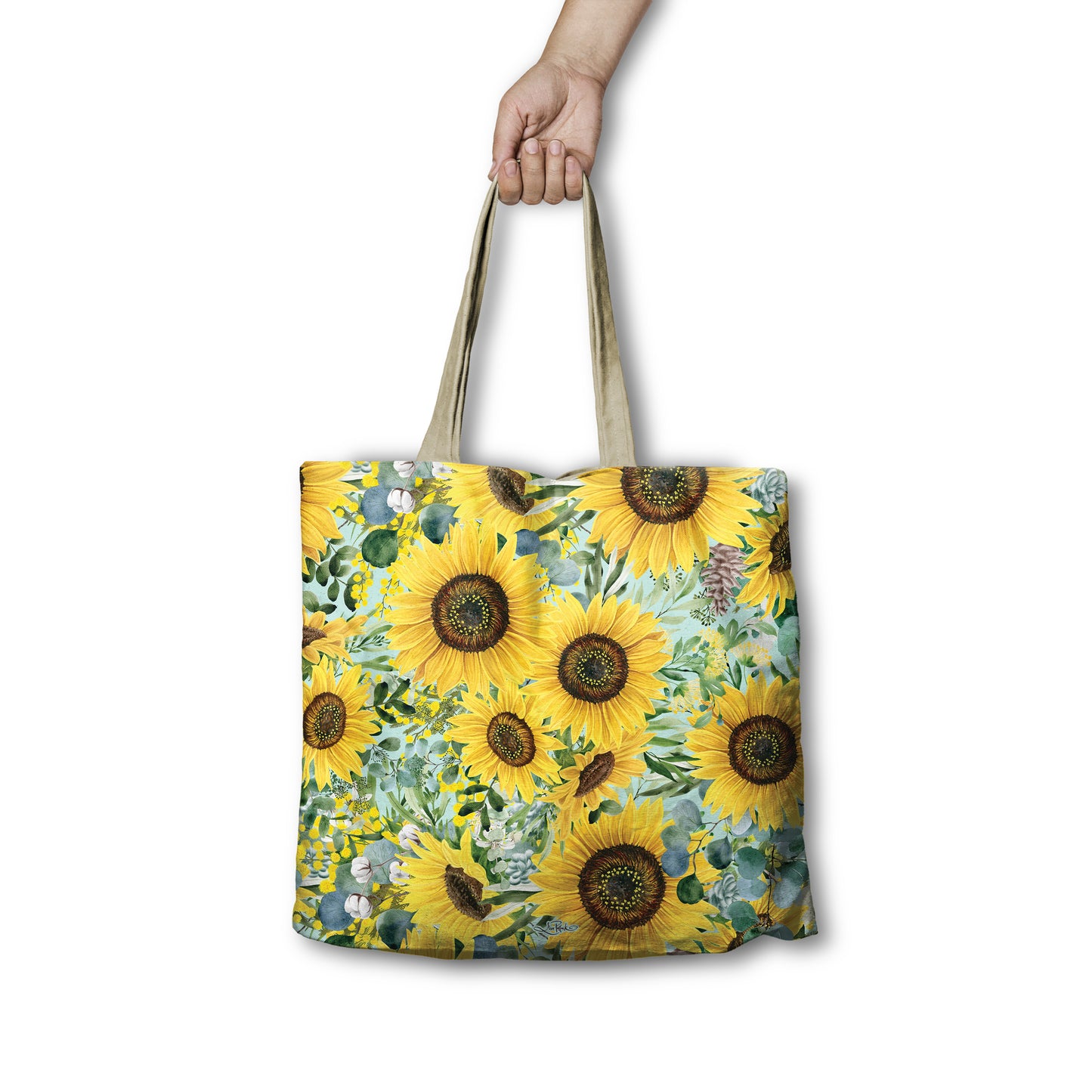 Shopping Bag Sunflower Bright