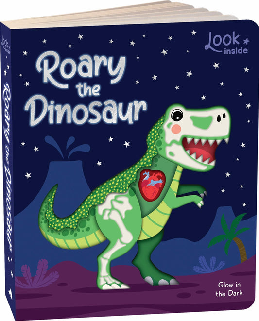 Chunky Look Inside Book Roary the Dinosaur