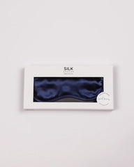 Pure Mulberry Silk Eye Mask - French Navy