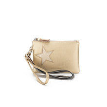 Load image into Gallery viewer, Black Caviar Stellina Pouch Gold