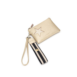 Black Caviar Stellina Pouch Gold