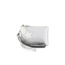 Load image into Gallery viewer, Black Caviar Stellina Pouch Silver