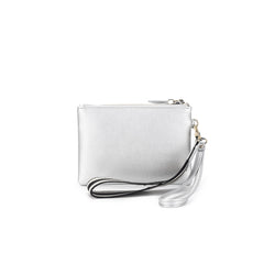 Black Caviar Stellina Pouch Silver