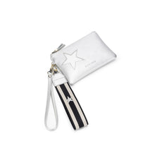 Load image into Gallery viewer, Black Caviar Stellina Pouch Silver