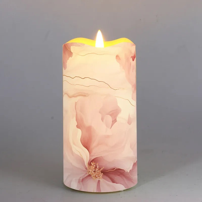 Twilight Led Candle Pink Serenity