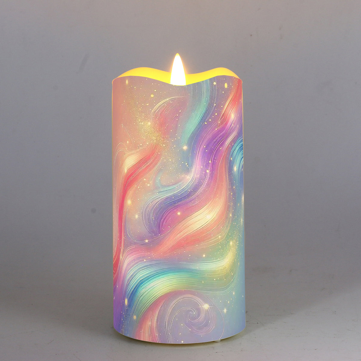 Twilight Candle – Rainbow Radiance