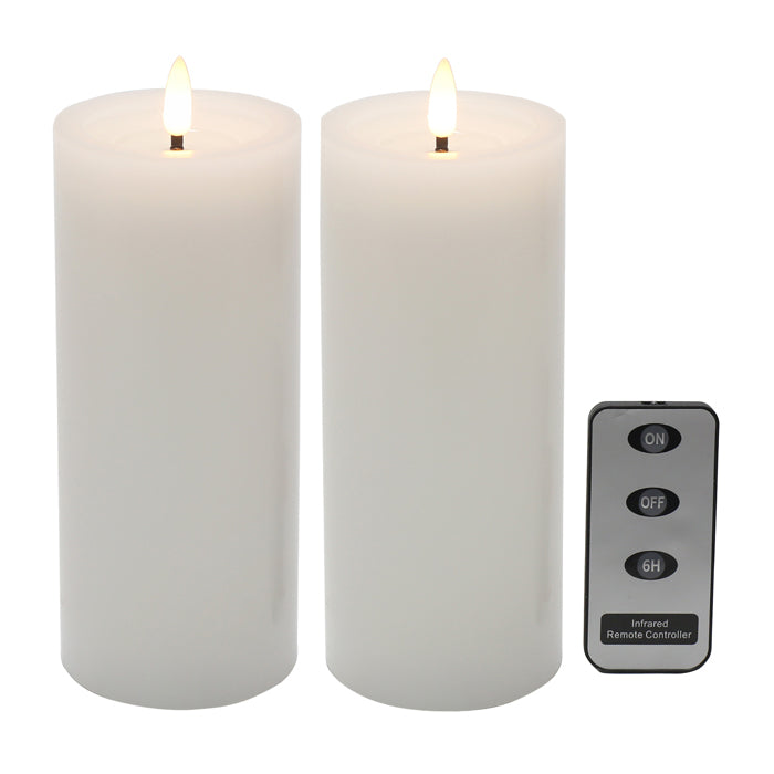 Spark LED Candle – Set of 2 with Remote