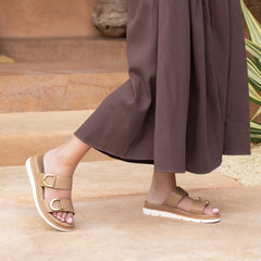 San Sandal - Taupe