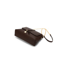 Load image into Gallery viewer, Black Caviar Sarafina Shoulder Bag Chocolate