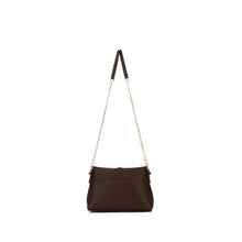 Load image into Gallery viewer, Black Caviar Sarafina Shoulder Bag Chocolate