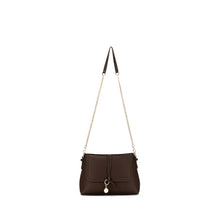 Load image into Gallery viewer, Black Caviar Sarafina Shoulder Bag Chocolate