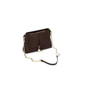 Black Caviar Sarafina Shoulder Bag Chocolate