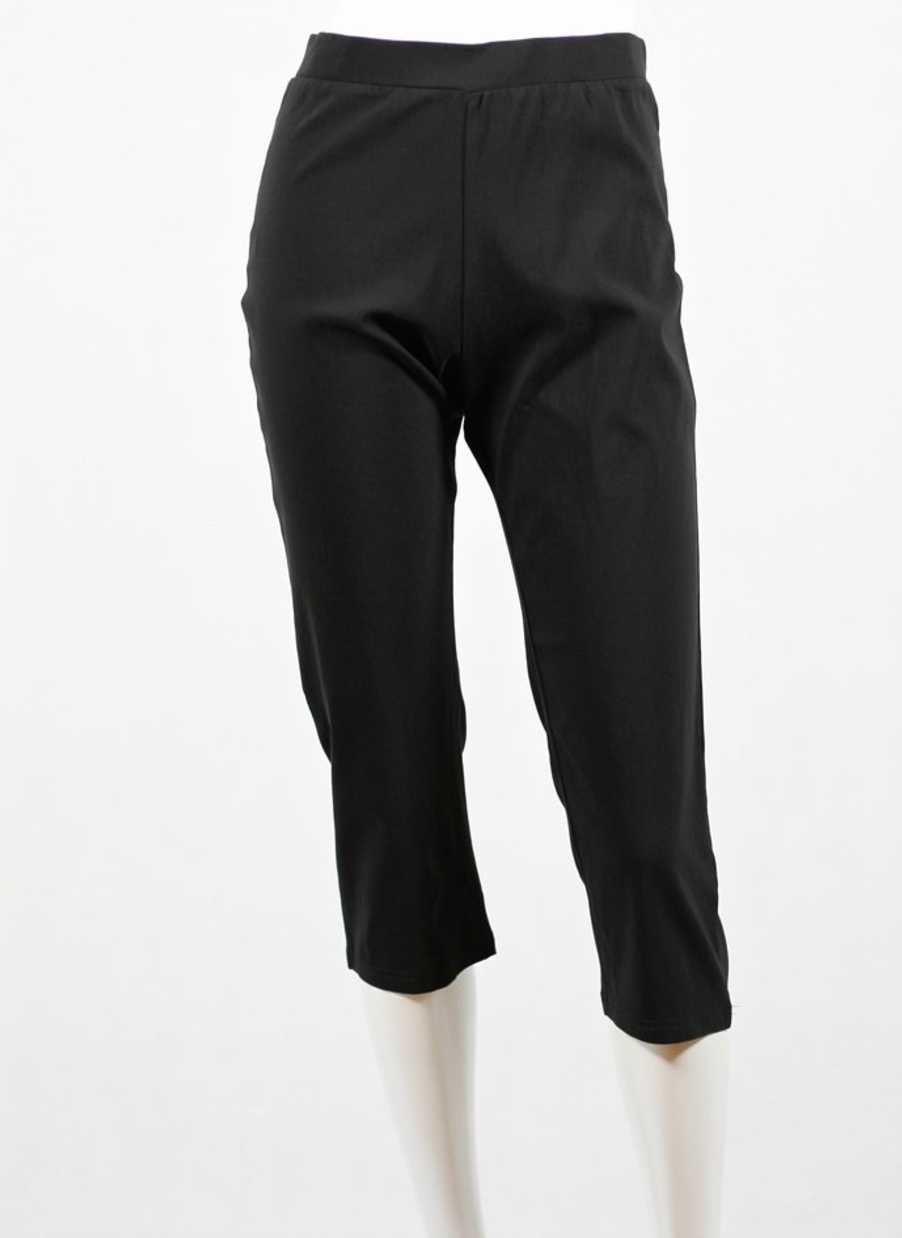 Lightweight 3/4 Length Pants - Black