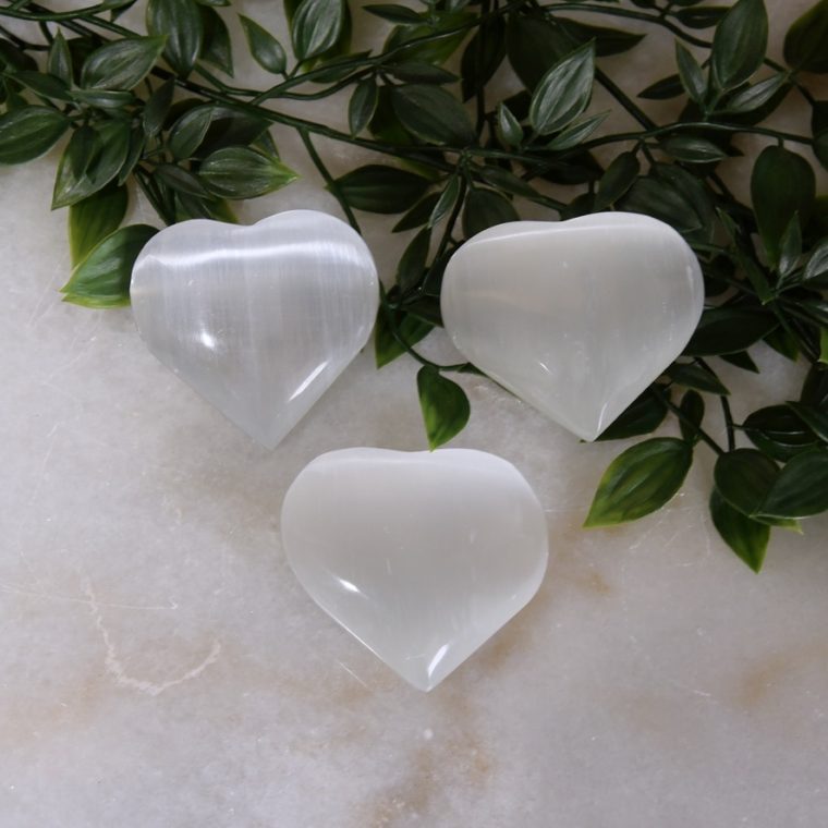 Selenite Heart 8cm