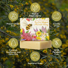Load image into Gallery viewer, Australian Natural Soap Nectar Blossom &amp; Manuka Honey
