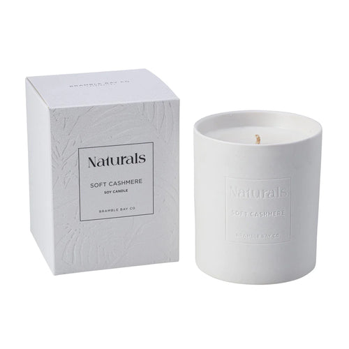Bramble Bay Collections Naturals Soft Cashmere Candle