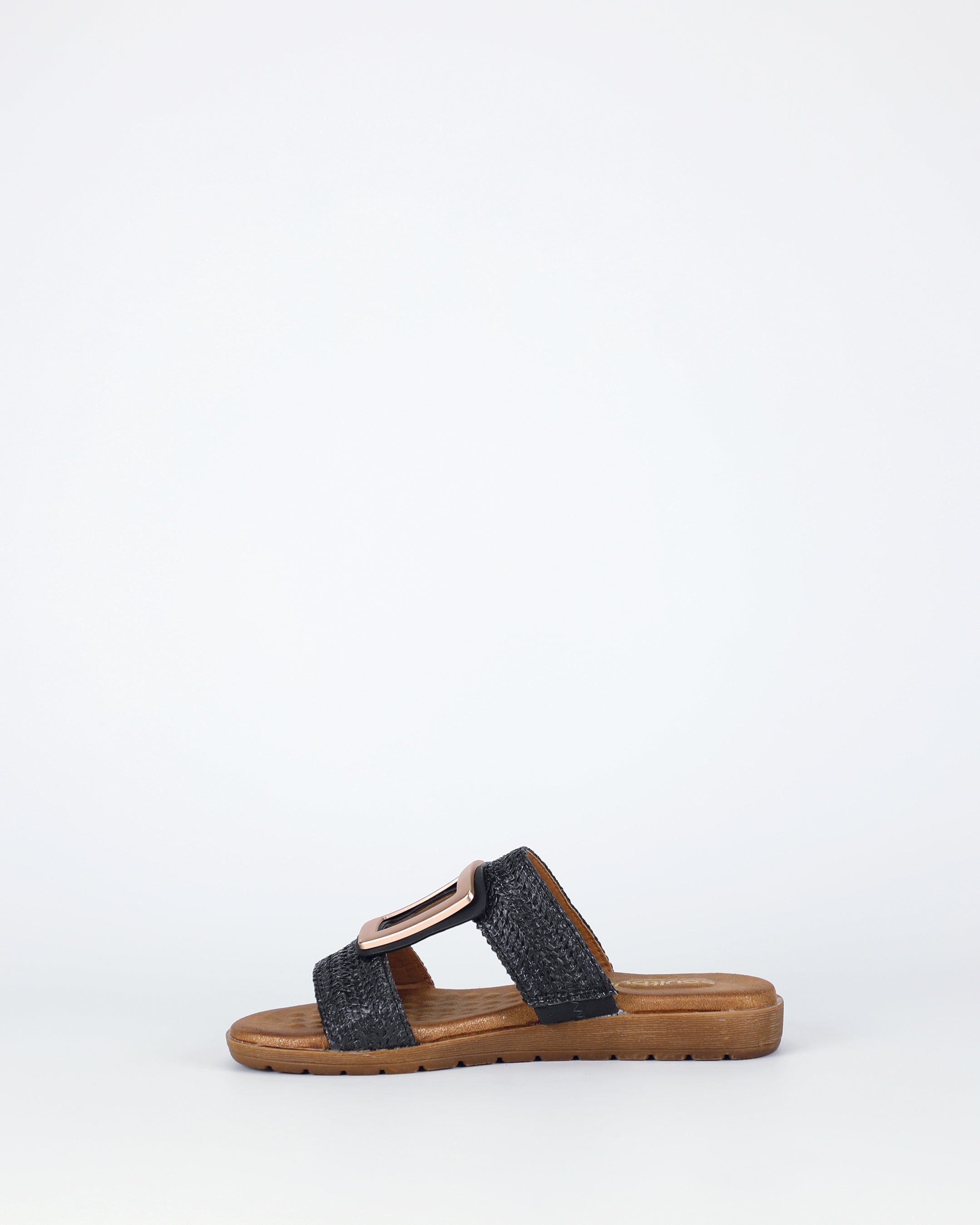 Soultbush Kimberley Sandals in Black lifestyle shot