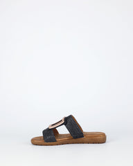 Soultbush Kimberley Sandals in Black lifestyle shot