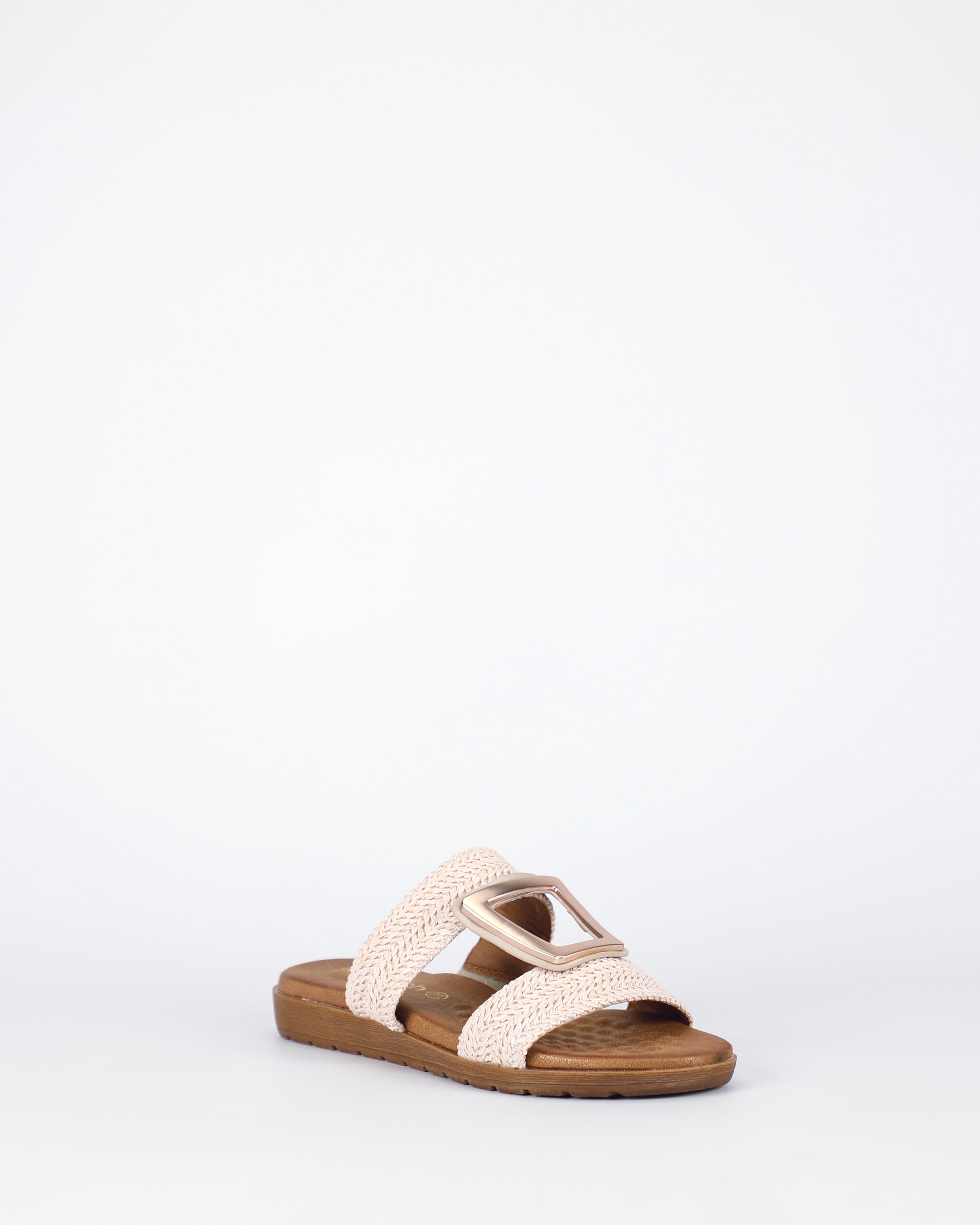 Soultbush Kimberley Sandals in Ice buckle detail