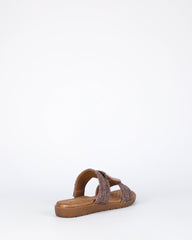 Soultbush Kimberley Sandals in Mocha sole view