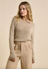 Melange Spring Knit - Beige