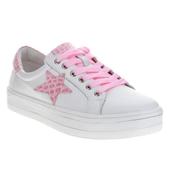Savis Sneakers White & Pink