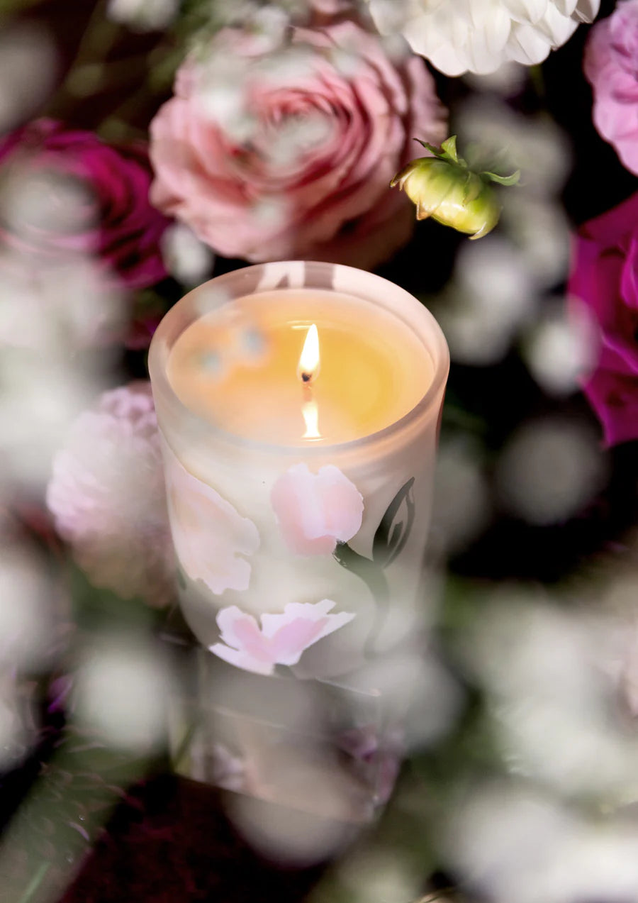Rosebud & Incense Scented Candle 200g