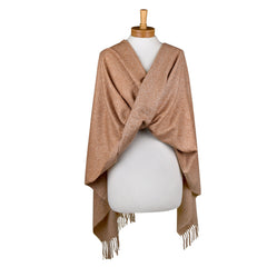 Luxe Plain Scarf - Brick