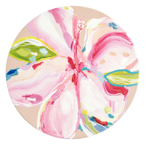 Talulah Pink Flower Cermamic Coaster