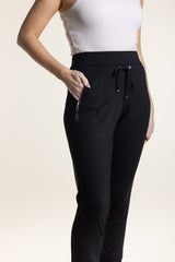 Two T's Ponte Panelled Leggings Black