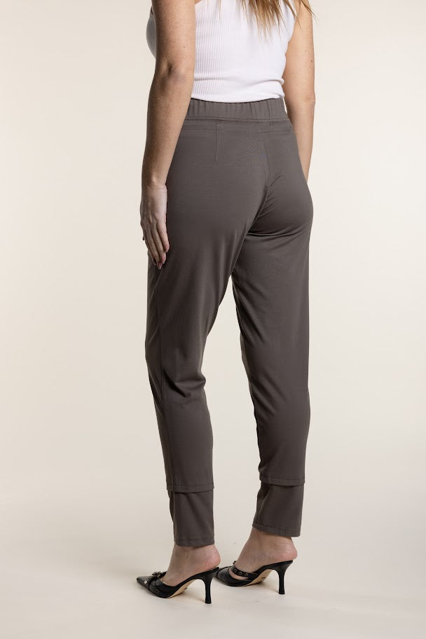 Two T's Ponte Panelled Leggings Clove