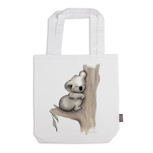 Fig Hill Farm Tote Bag Karla Koala White