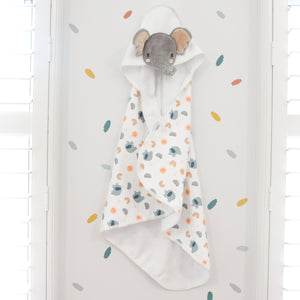 Baby Elephant Hooded Towel