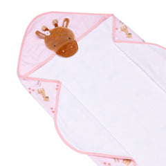 Baby Giraffe Hooded Towel
