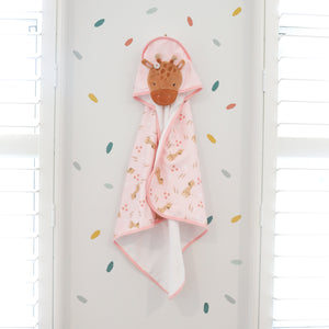 Baby Giraffe Hooded Towel