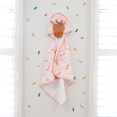 Baby Giraffe Hooded Towel