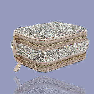 Travel Jewellery Case Clear