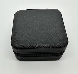 Mini Travel Jewellery Box Black