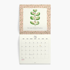 Twigseeds 2025 Wall Calendar