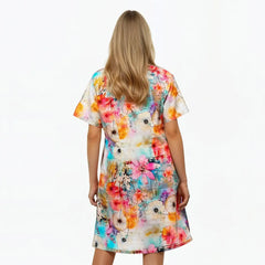 Zen Shift Dress – Floral