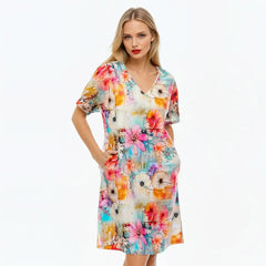 Zen Shift Dress – Floral