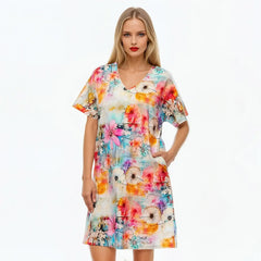 Zen Shift Dress – Floral