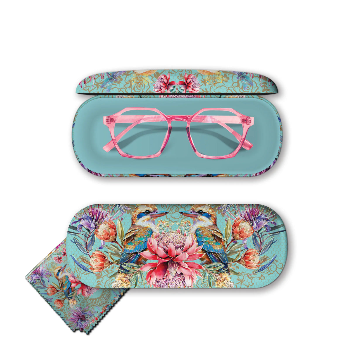 Lisa Pollock Glasses Case Vintage Kookas