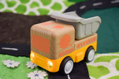 Wooden Friction Work Dump Truck