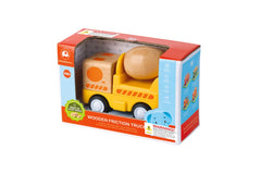 Wooden Friction Work Concrete Mixer Truck