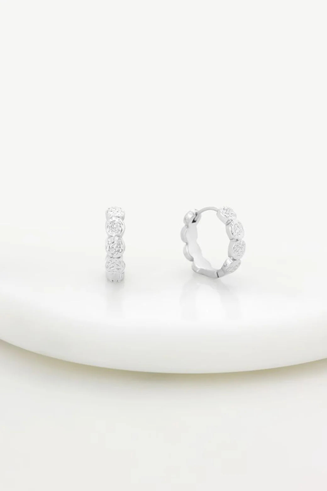 Josie Silver Hoop Earrings