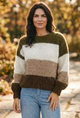 Worthier Tavi Striped Jumper - Multi