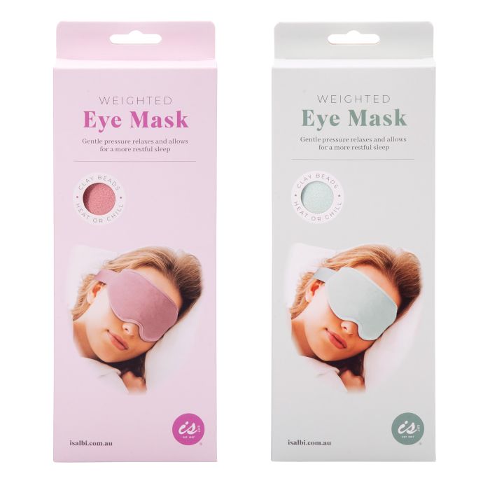 Weighted Eye Mask